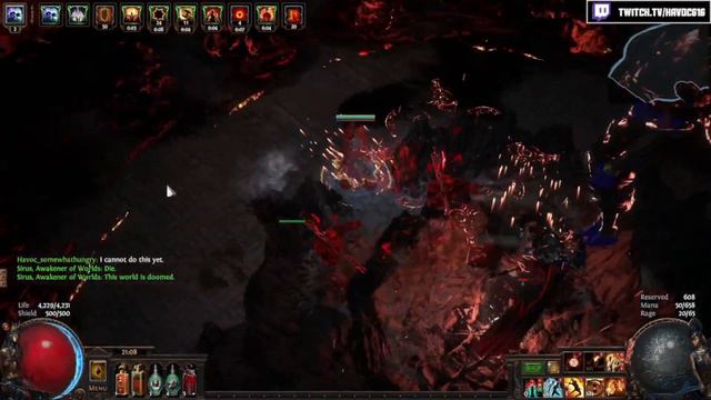 Boneshatter Berserker Uber Sirus - No Unbreakable [3.18 PoE] смотреть онлайн