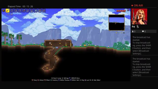 Playing Terraria Ps4 Game play Ep 1 : Getting Started🎮 смотреть онлайн