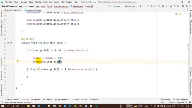 Shared Preference Save Storing last Number | save users last read Page Number | Java |Android Studi смотреть онлайн
