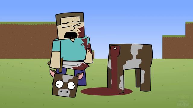 Minecraft in a Nutshell (Neebs Gaming Animation) смотреть онлайн