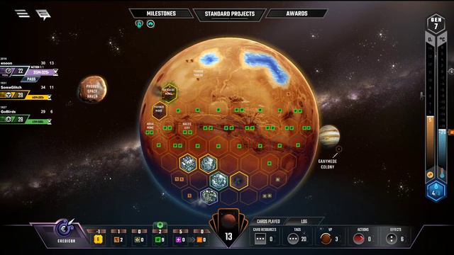 [OTML Season3] Game1. Terraforming Mars Online смотреть онлайн
