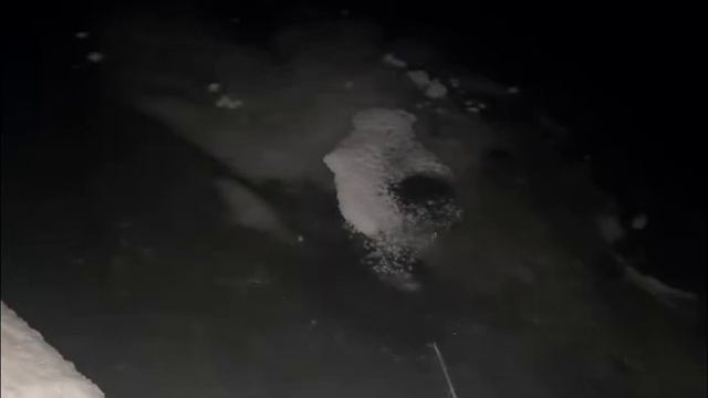 Звуки природы, Ночная река зимой, асмр смотреть онлайн