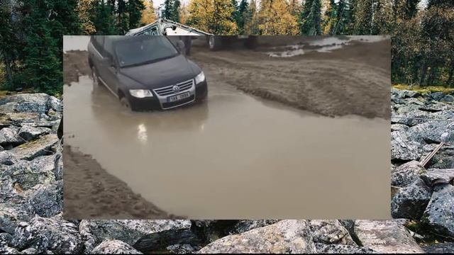 #148. Volkswagen Touareg против Hummer H2 на бездорожье смотреть онлайн