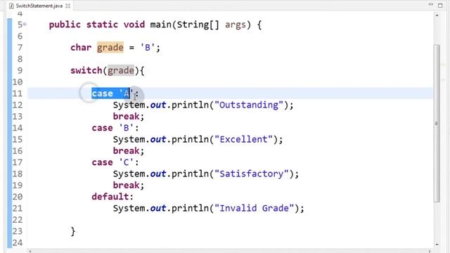 Java Tutorial #6: Switch Statements | CASE | DEFAULT | Eclipse | Filipino | Tagalog смотреть онлайн
