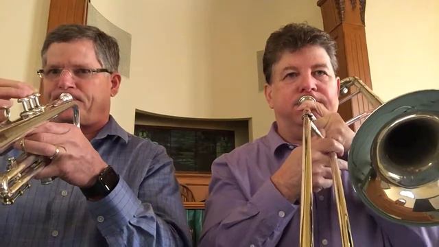 1810 Celine Dion Andrea Bocelli The Prayer Trombone Trumpet Cover David Koon Gary Sola смотреть онлайн