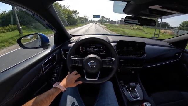 NEW Nissan Qashqai 1 3 DIG T MHEV 158HP POV Test Drive смотреть онлайн