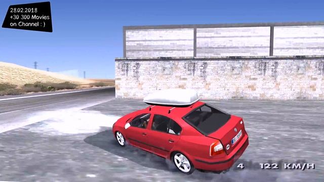 Skoda Octavia Mk2 Facelift Grand Theft Auto San Andreas GTA SA MOD _REVIEW смотреть онлайн