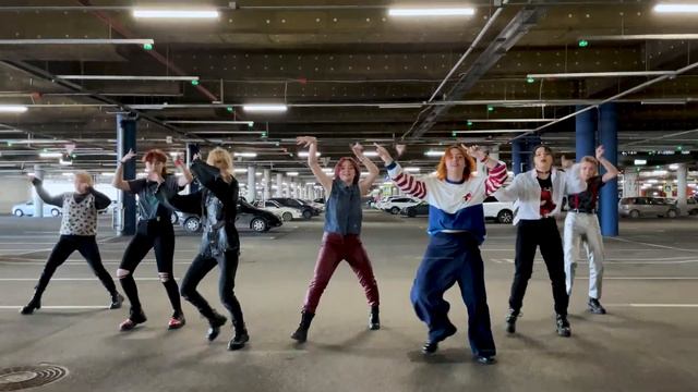 K-POP DANCE COVER IN PUBLIC | NCT127 - FIRE TRUCK | By Blackers