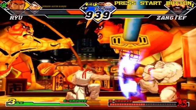 CAPCOM VS. SNK 2: MARK OF THE MILLENNIUM 2001- ARCADE MODE - GAMEPLAY COMPLETO (PS2) FULL GAME смотреть онлайн