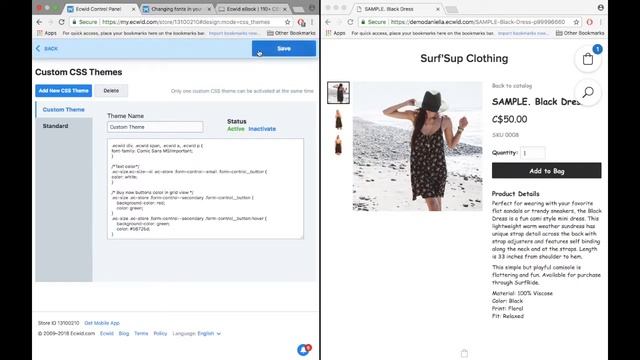 How to Customize Fonts in Your Ecwid Store смотреть онлайн