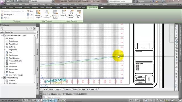 شرح برنامج CIVIL 3D 2013 الدرس الثامن إعداد و إخراج لوحات المشروع SHEETS смотреть онлайн