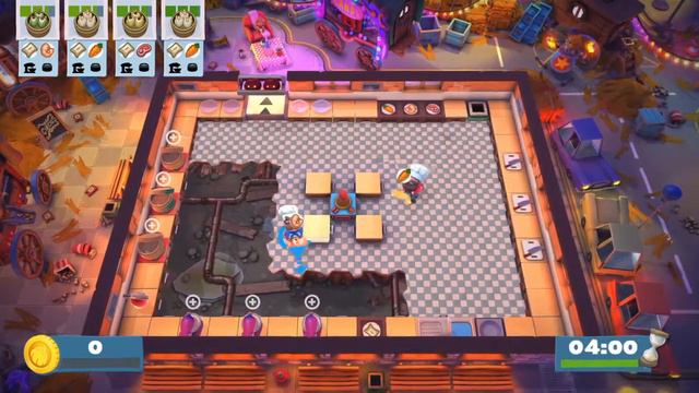 Overcooked 2 [PS4] DLC Carnival of chaos with @hareez (continuing through the DLC...) смотреть онлайн