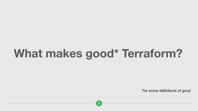 Terraform At Scale смотреть онлайн