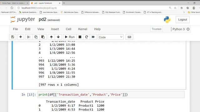 Pandas Python Part 2 смотреть онлайн