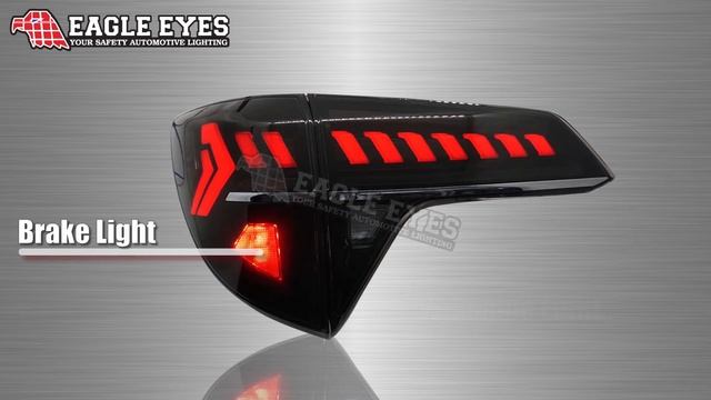 Honda HRV VEZEL V4 LED Sequential Signal + Welcome Light Taillamp смотреть онлайн