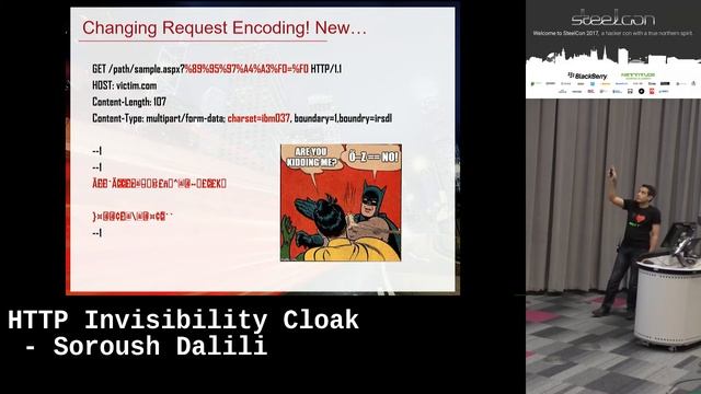 HTTP Invisibility Cloak by Soroush Dalili смотреть онлайн