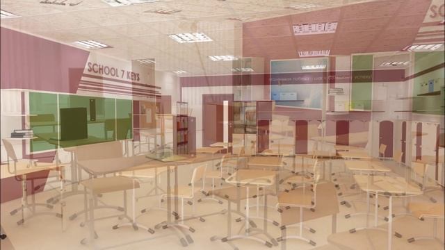 Интерьер школы 7 ключей смотреть онлайн