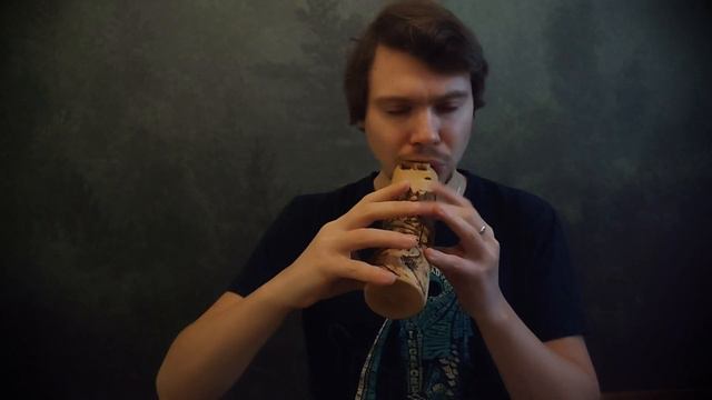 Двухканальная окарина (лесная флейта) в ноту Ре (432гц) смотреть онлайн