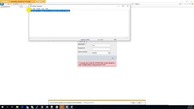 Warning: mysqli_connect(): (HY000/1045): Access denied for user 'username'@'localhost' (using passw смотреть онлайн