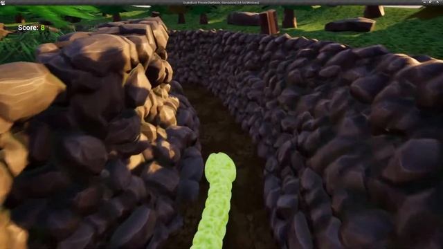 Snake 3D game UE4 смотреть онлайн