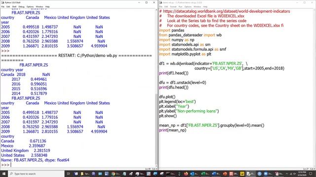 Python Downloading and Regression смотреть онлайн