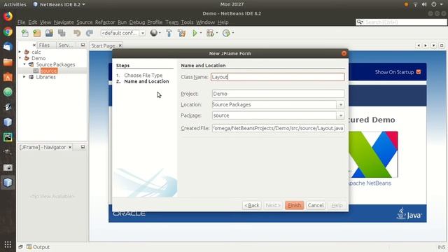 How to make a Working JAVA Application using Netbeans IDE смотреть онлайн