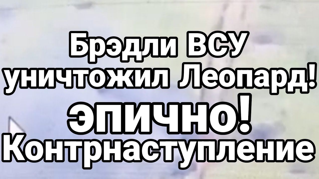 Брэдли УНИЧТ0ЖИЛ ЛЕОПАРД! Эпичное ВИДЕ0 ! Контрнаступ