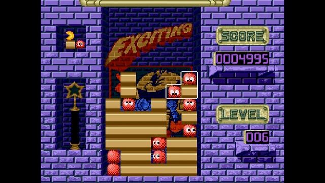 Pac-Attack ... (Sega Genesis) Gameplay смотреть онлайн