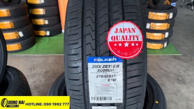 Lốp ô tô 215/45R17 Falken ZE310R Ecorun cho Kia Cerato | Lốp xe cao cấp của Sumitomo Nhật Bản. смотреть онлайн