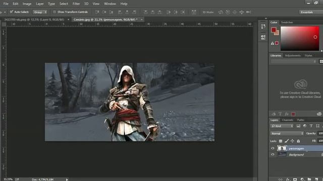Adobe Photoshop - Match Color смотреть онлайн