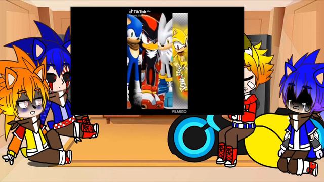 реакция персонажей на ТТ Sonic exe смотреть онлайн