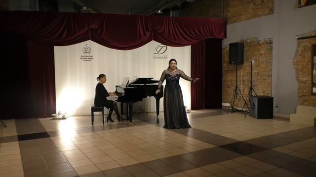 М. П. Мусоргский, Гадание Марфы из оперы "Хованщина". Исполняет Медея Чикашвили. смотреть онлайн