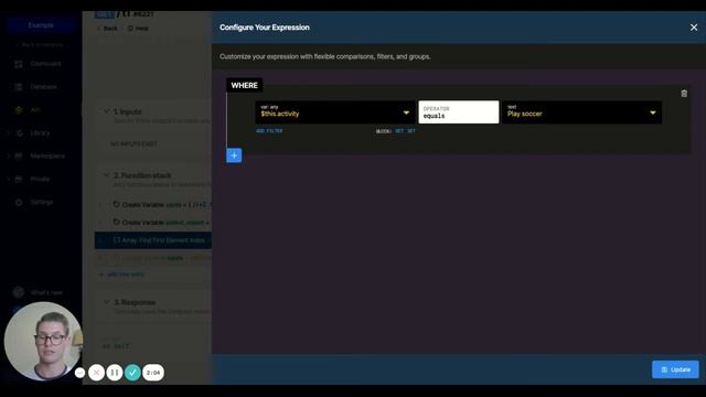 Updating an object array based on dynamic index смотреть онлайн