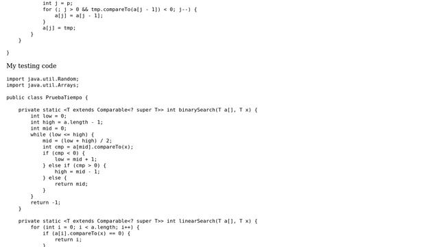 Code Review: Java generic 3-median quicksort смотреть онлайн
