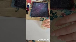 Нетрадиционные техники рисования  Космос