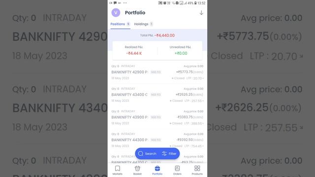 Live -4.4k+ Booked Loss BANKNIFTY Option Automated Trading System in Python смотреть онлайн