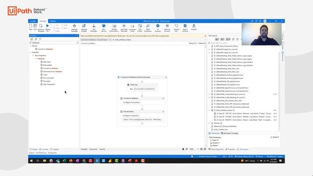 UiPath Test Suite: Database Testing смотреть онлайн