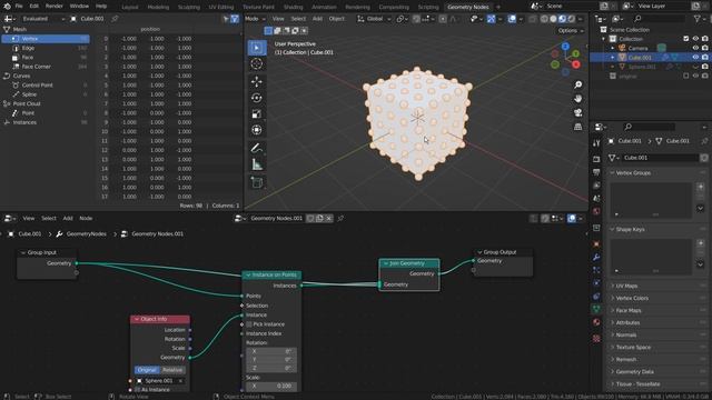 Blender 3.0 - Even distribution of meshes by using Geometry Nodes смотреть онлайн