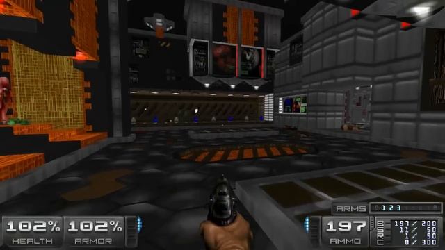 Knee Deep In ZDoom - Z1M1 Hangar (100% Secrets) [720p] смотреть онлайн