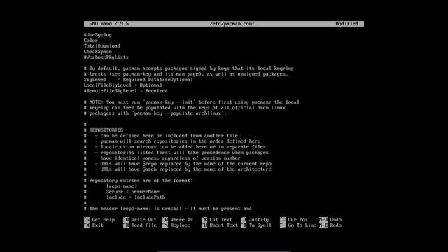 Arch Linux : 27 adding the multilib repositories смотреть онлайн