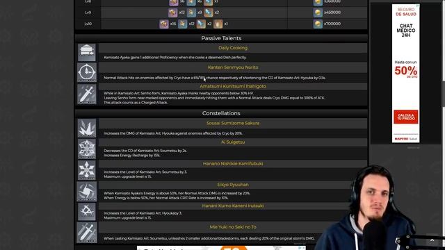 HABILIDADES, ROL, BUILD y más de KAMISATO AYAKA - Genshin Impact (Gameplay Español) смотреть онлайн