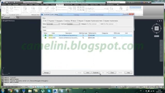 AutoCAD MAP ou Civil 3D - Correção no Sistema de Coordenadas SIRGAS 22 Sul смотреть онлайн