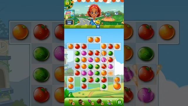 Fruit Scramble - Blast & Splash | Game fruit candy смотреть онлайн