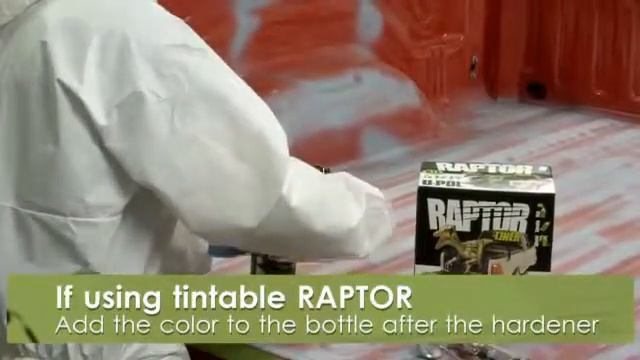 Как наносить RAPTOR U-POL на кузов пикапа (порядок действий) смотреть онлайн