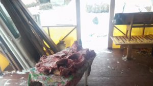 30.11.2021. Забой  годовалого хряка дюрка после кастрации//Мясо не пахло// Соотношение мяса и сала.