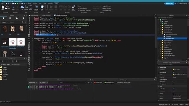 How to Disable Character Controls in Roblox [Roblox Studio Tutorial] смотреть онлайн