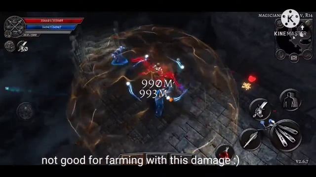 Anima ARPG: farming with astral set magic orbit + magic orbit skill WeakestGames смотреть онлайн