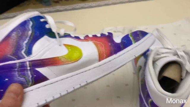 ТАКИХ ДЖОРДАНОВ ВЫ НЕ ВИДЕЛИ ! ПОЛНЫЙ КАСТОМ КРОССОВОК NIKE AIR JORDAN 1 смотреть онлайн