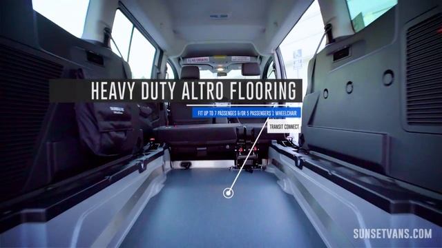 Ford Transit Connect Wheelchair Van - Rear Entry Wheelchair Ramp смотреть онлайн