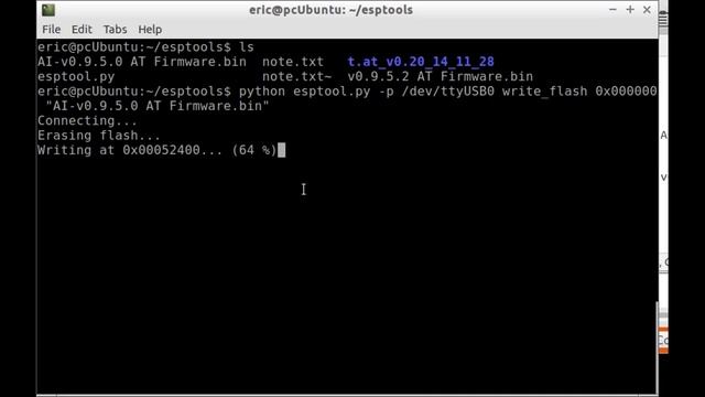 Flash ESP8266 Firmware using esptool.py смотреть онлайн